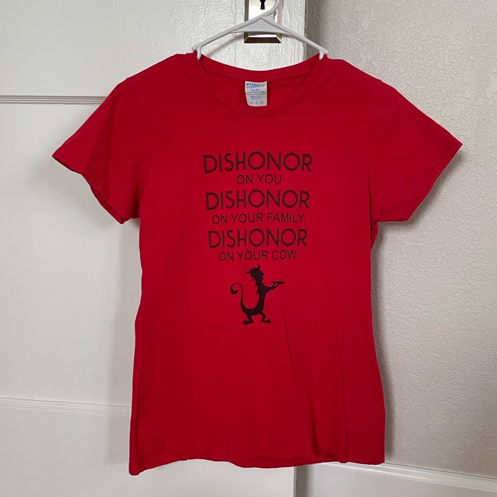 Mulan Mushu Quote T-Shirt